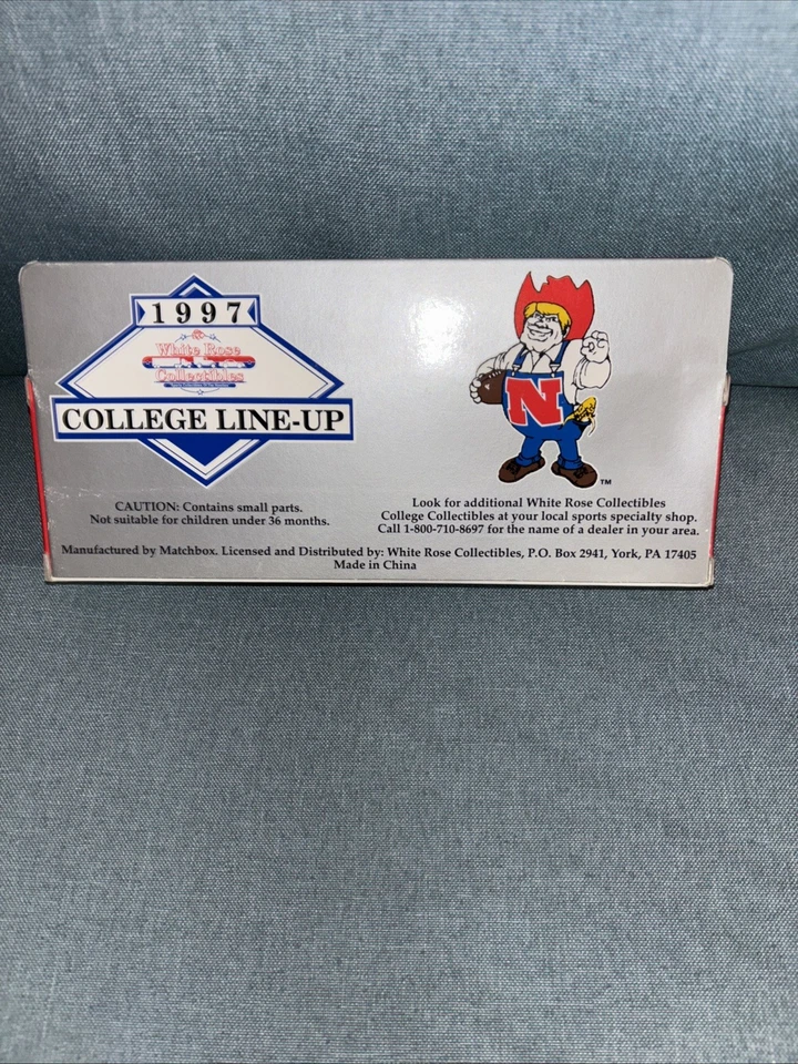 1997 NEBRASKA HUSKERS GO BIG RED TRAILER/MATCHBOX/WHITE ROSE COLLECTIBLES - Image 3 of 3