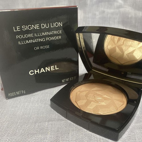 Chanel LE SIGNE DU LION OR ROSE Highlighting Powder Gold Limited Edition New - Picture 10 of 12