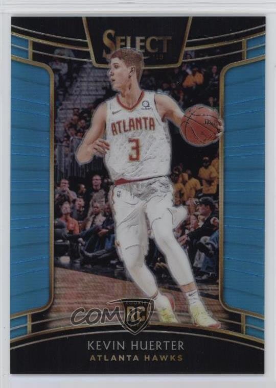 2018-19 Panini Select Concourse Light Blue Prizm 156/299 Kevin Huerter #87 5yi
