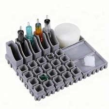 Tattoo Cartridge Ink Cup Holder ABS Tattoo Storage Containers Combinations Rack