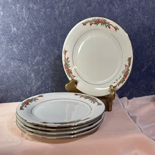 Tienshan fine china JX set of 5 dessert plates 2062h