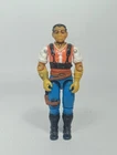 HASBRO VTG 1987 GI JOE SLAUGHTER RENEGADES RED DOG V1 C8+ ACTION FIGURE