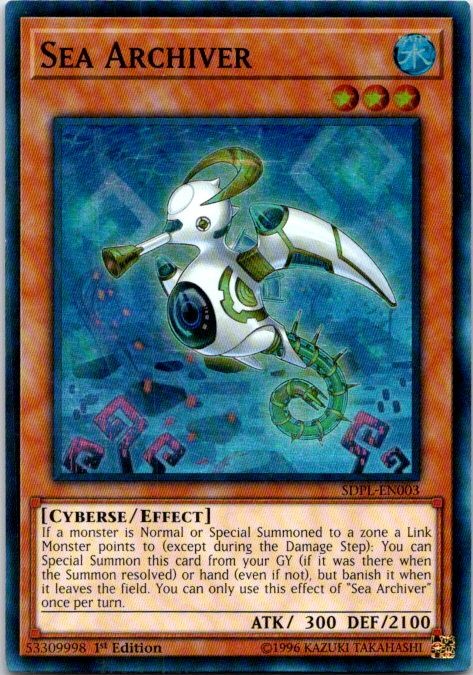 Structure Deck: Powercode Link #SDPL-EN003 Sea Archiver