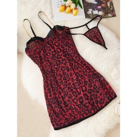 Women's Sexy Lingerie Nightwear Babydoll Bodycon Dress G-String Sleepwear Outfit