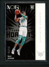 2021-22 Kai Jones 25/25 Panini Noir Rookie RC Framed metal