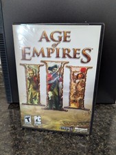 Age of Empires 3 III - PC CD-ROM 2005 - Complete 3 Discs, Manual And Product Key