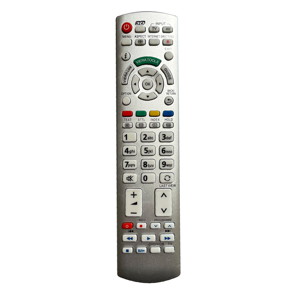 Thumbnail - Ersatz Tv Fernbedienung Für Panasonic Txpr50vt30 Fernseher