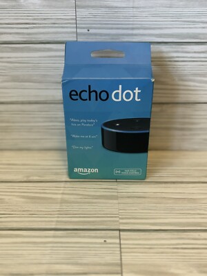 Amazon Echo Dot 2nd Generation Smart Speaker - Black (RS03QR)