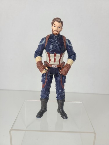 Marvel Avengers Infinity War Hero Vision Captain America 6" Action Figure Hasbro