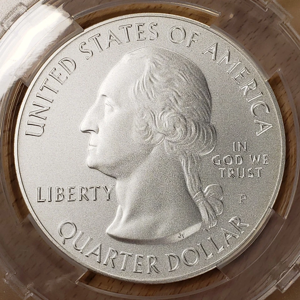 2017-P 5 oz Silver ATB America Beautiful Ellis Island NP - ANACS SP 70 - F8731 - Image 4 of 4