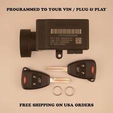 2006-2007 Dodge Magnum Charger Immobilizer 56040642ap Vin Programmed Plug Play