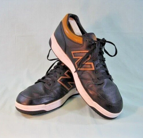 New Balance 480 Sneakers Corte Uomo Nero Marrone Taglia 10 1 2 Larghezza D BB480LTB