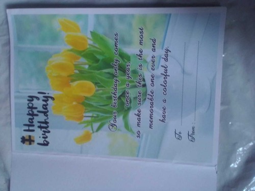 Green Handmade Paper Quill Birthday Card Greeting Card Gift For Family Friends - Picture 3 of 7