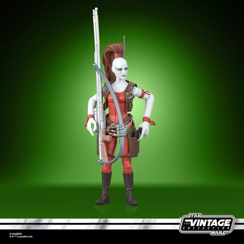 Figura de acción Hasbro 2025 Star Wars Vintage VC73R AURA SING ESCALA 3,75" - Imagen 15 de 20