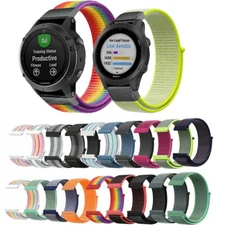 For Garmin Fenix 3 5 5X Plus 6 6X Pro Sapphire Strap Wristband Nylon Band