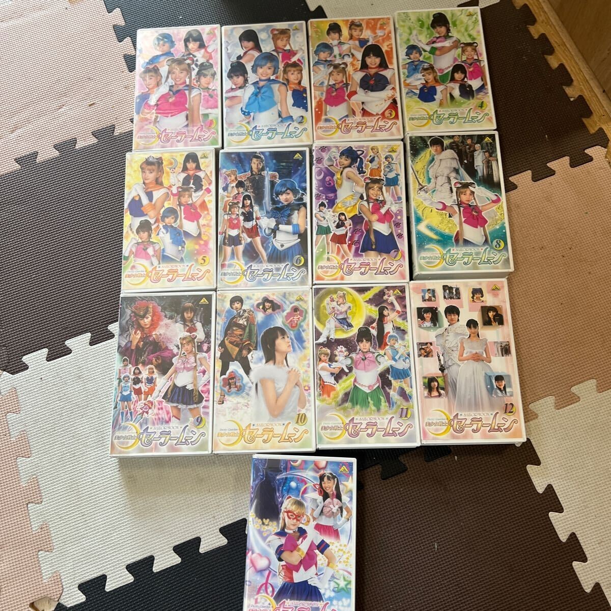 SAILOR MOON LIVE ACTION FILM VHS MOVIE Video Tape Vol. 1-12