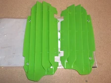 New Green Radiator Guards Covers Grills Kawasaki KX250F KX 250F 2013 - 2016