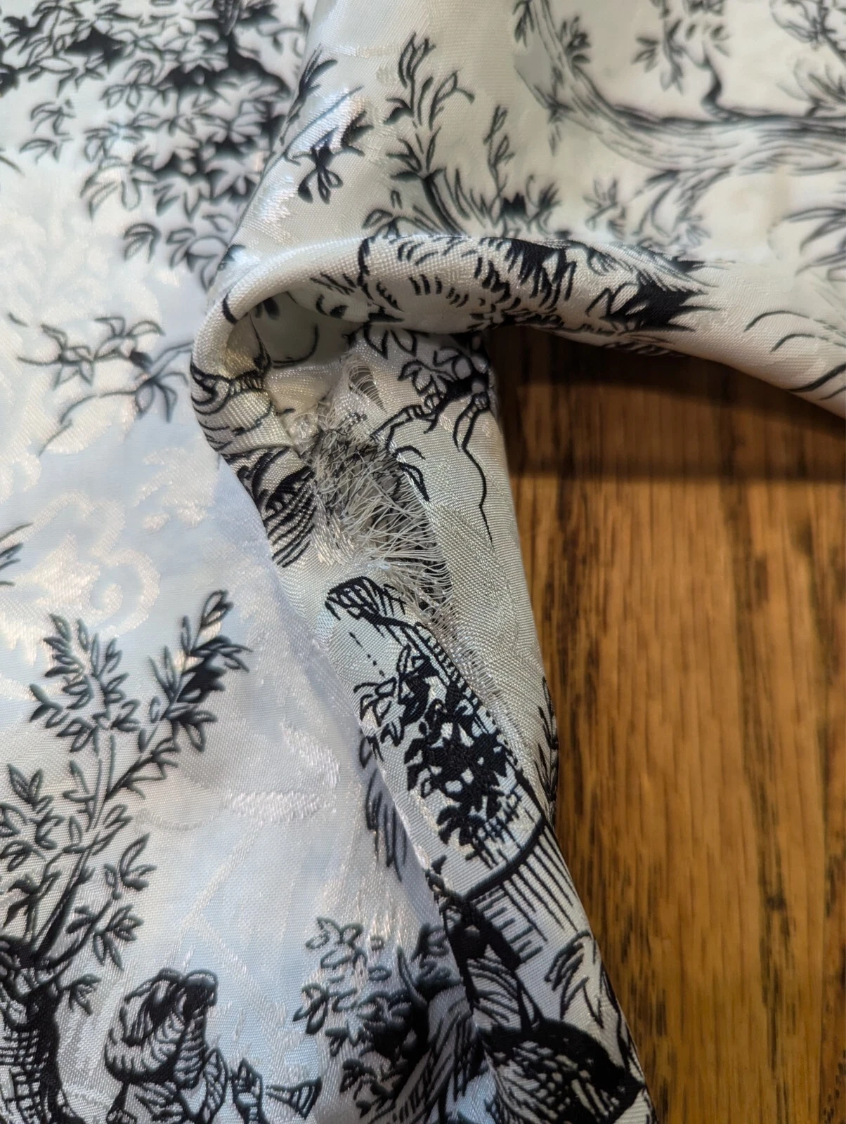 UNDERCOVER Abito da letto vintage Victoria's Secret G Label medio grande raso strappo