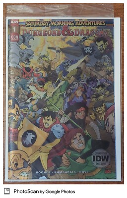 Dungeons and Dragons #1 SDCC 2024 Exclusive Foil Variant Sealed Polybag NM++
