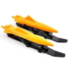 GI Joe SNOW CAT - 2 Large Avalanche Ski Missiles Torpedo Pair 1985 ARAH Hasbro