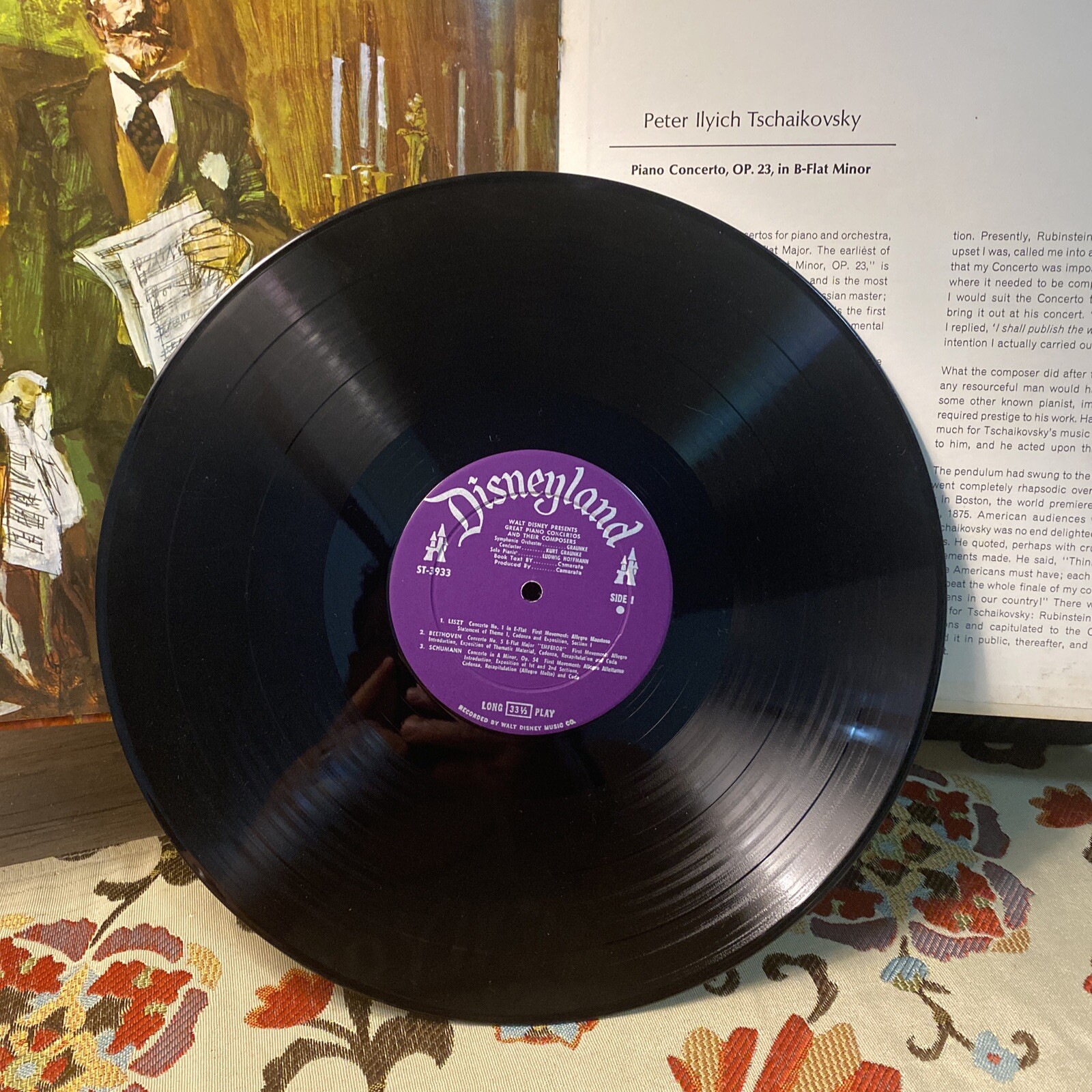 Walt Disney Presents Great Piano Concertos Lp Near Mint Condition Fully Tested Ebay