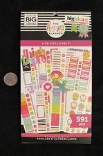 Me & My Big Ideas - The Happy Planner Stickers - 591pcs I Can & I Will