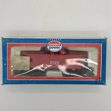 Vintage Model Power HO Scale Red SAFETY CABOOSE #9125 in Original Box