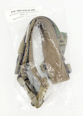 Crye Precision MultiCam GP Pouch 11x6x4 Drop Leg Mount SPS-076-02  