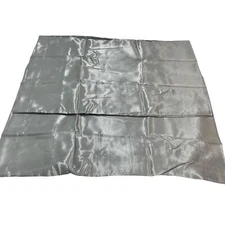 Bedsure Essentials Satin Pillowcase Silver Standard Size Cooling Set Of 2