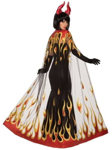 Rubie's - Devil Fire Adult Cape Accessory - Picture 1 of 1