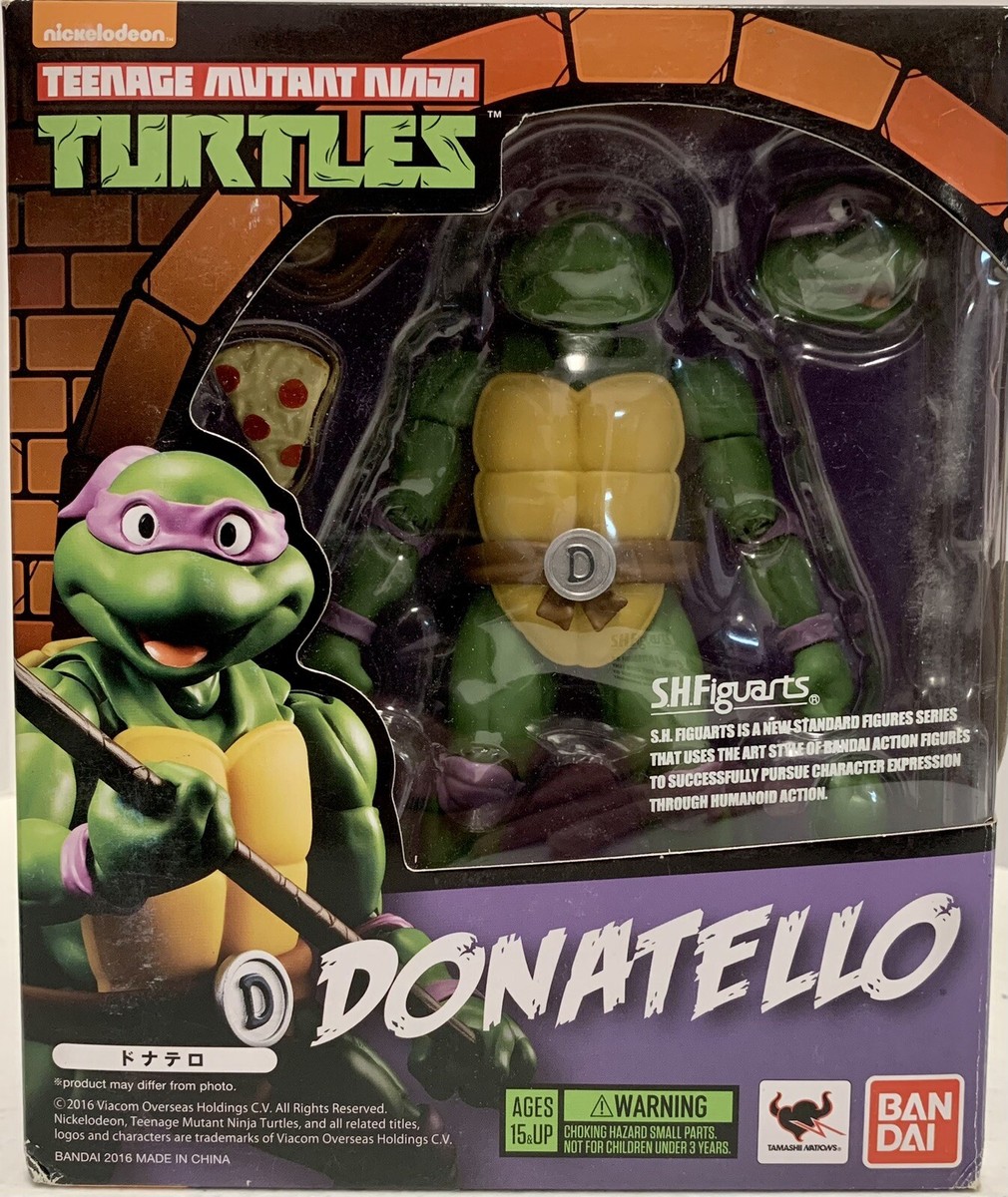 S．H．フィギュアーツ Teenage Mutant Ninja Turtles ドナテロ Amazon.com: Bandai TAMASHII NATIONS S.H. Figuarts Donatello