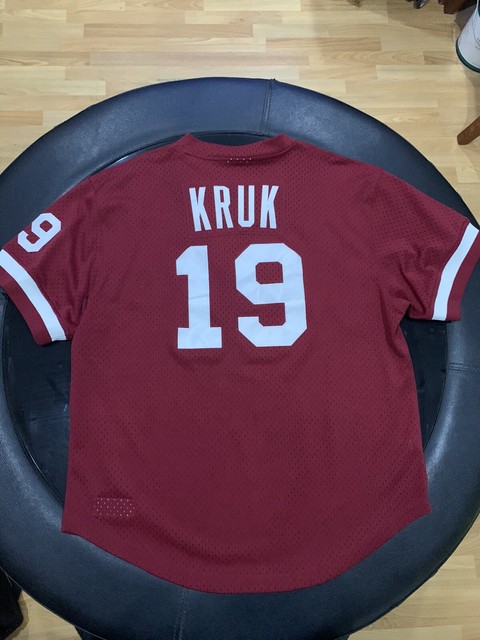 john kruk phillies jersey