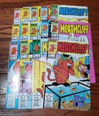 Marvel/Star HEATHCLIFF No. 1 2 3 4 5 6 7 9 10 13 14 15 16 23 (1985) Nice Lot!