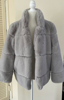 Apparis Faux Fur Coat Jacket Size Small Est Retail $320
