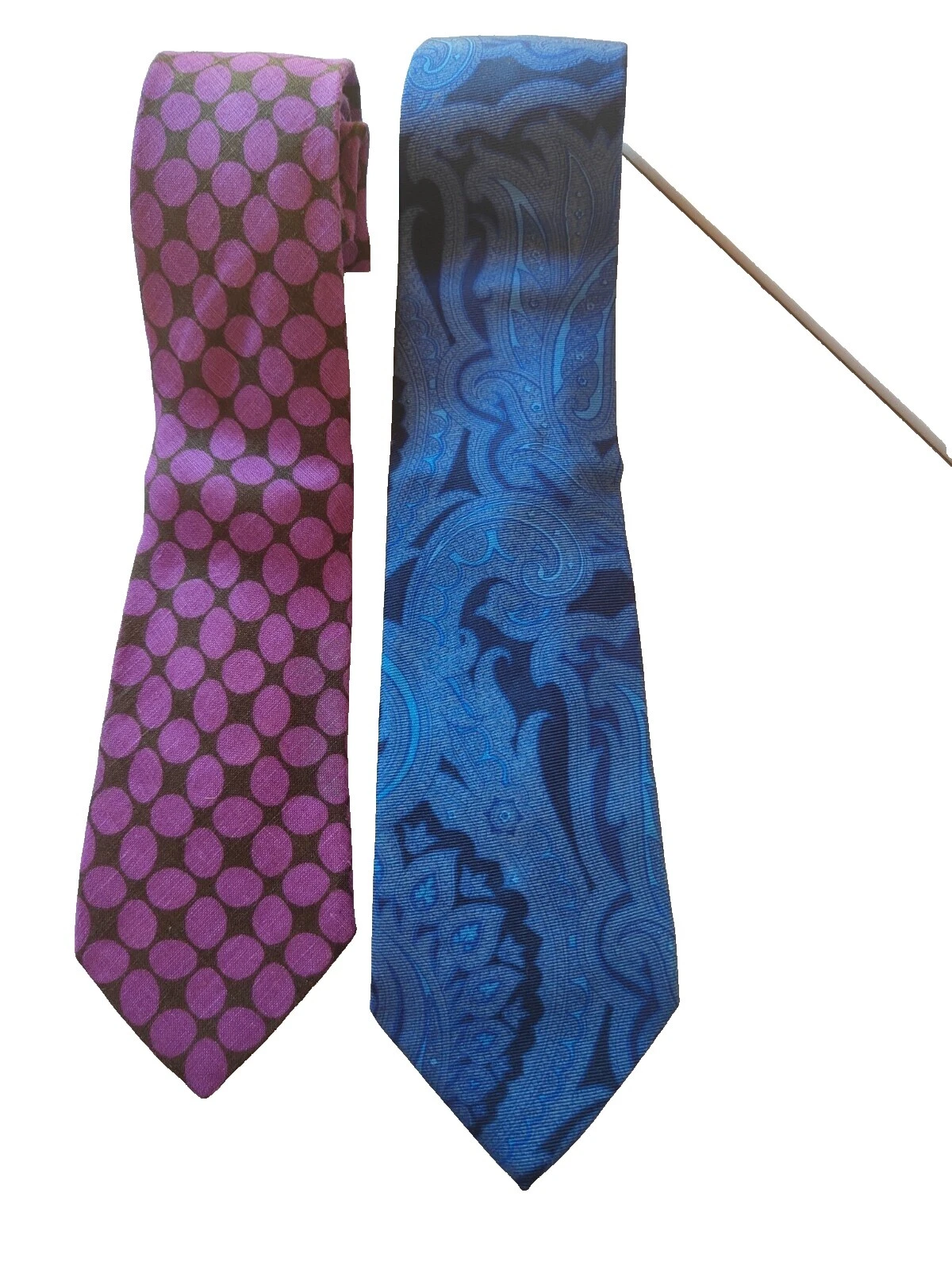 Lazos ETRO geométrico 100% Seda para Hombres