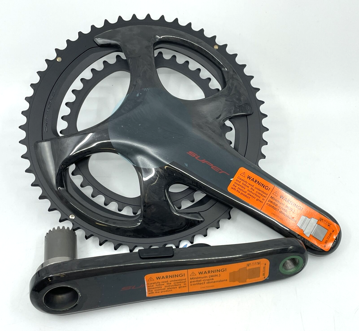 STAGES Equipped CAMPAGNOLO Super Record 12-speed 172.5mm 52 STAGES Equipped CAMPAGNOLO Super Record 12-speed 172.5mm 52