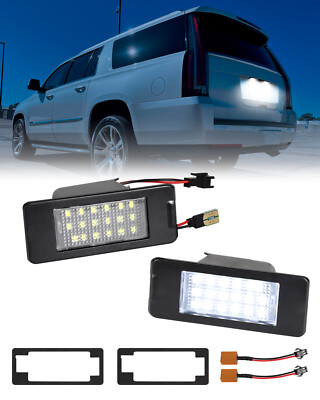 Chevy Tahoe Tag Lights LED License Plate Lights For Chevy Tahoe/Suburban & GMC Yukon 2015-2020 - Bright White Replacement Bulbs Bright White Tag Lamps - Foto 11