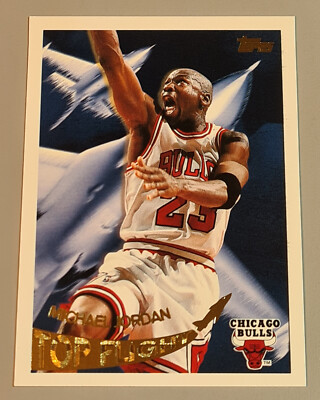 Michael Jordan # TF1 TOP FLIGHT NBA 1995-96 Topps Englisch Michael Jordan # TF1 TOP FLIGHT NBA 1995-96 Topps Englisch