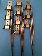 10x   Southern Swinger Weld-on 45° 3/8" x 10"  Exhaust Muffler Hangers-10 Pcs