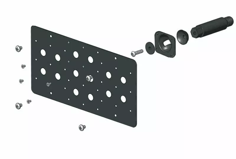 Gancho de remolque de parachoques soporte de montaje de matrícula para Mercedes Clase CL 2000-2006 nuevo Foto 2 de 4