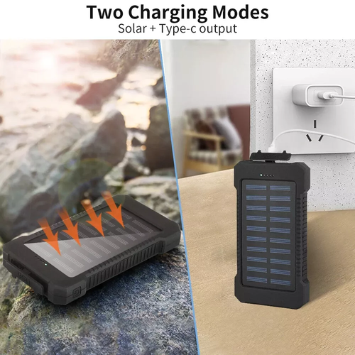 Universal Fast Charge 30000mAh Solar Phone Charger Compatible With Android - Picture 8 of 20