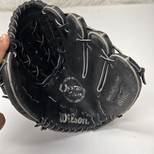 Wilson 12" OS4 A9855 Optima Echtleder RH Baseball Handschuh - getragen  - Bild 3 von 12