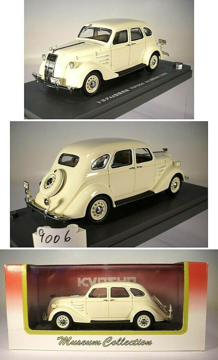 Kyosho 1936 Toyoda Toyota Sedan AA Diecast 1/43 Ivory