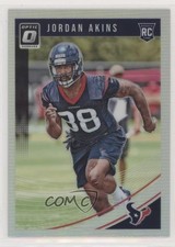 2018 Donruss Optic Rookies Holo Prizm Jordan Akins #141 6h5