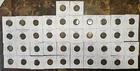 Lot of 42 Circulated 1 Cent Indian Head Coins