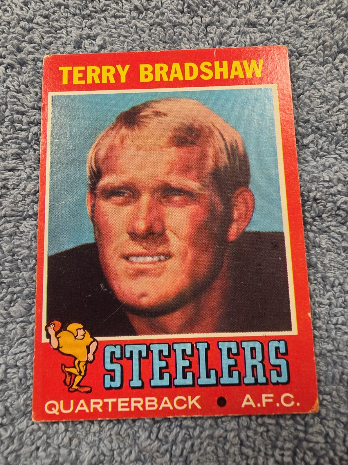 1971 Topps - Terry Bradshaw #156 (RC)