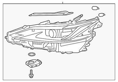 スライドエッジ Amazon.com: Rareelectrical New Left Side Hid Headlight
