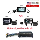 E-Bike 36V 48V 52V 35A 750W-1500W Sine Wave Controller+EN06/SW900/UKC1 Display
