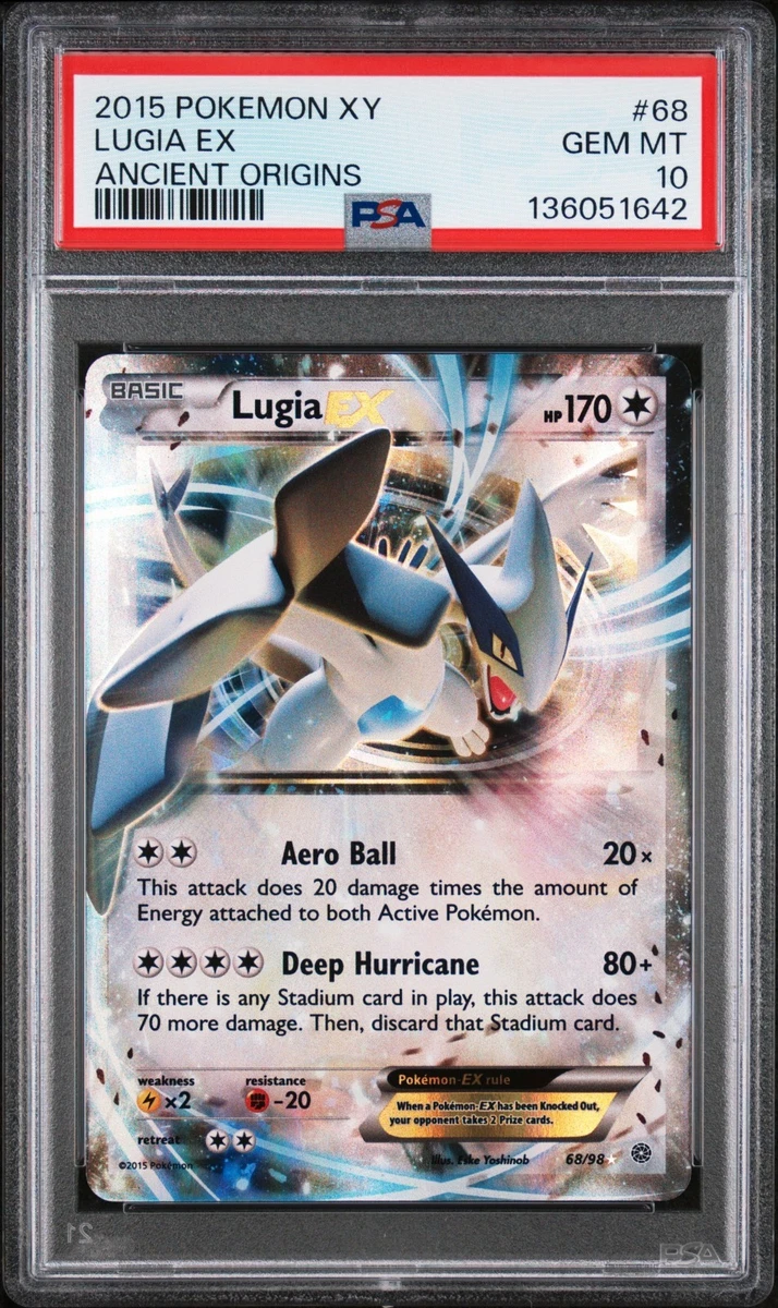 Lugia Pokmon TCG Professional Sports Authenticator (PSA) Ancient Origins  Individual Collectible Card Game Cards for sale - eBay