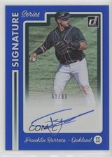 2017 Chronicles Donruss Signature Series Blue 51/99 Franklin Barreto Auto z5i